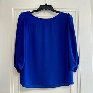 Forever 21 Vibrant Blue Blouse - Size S